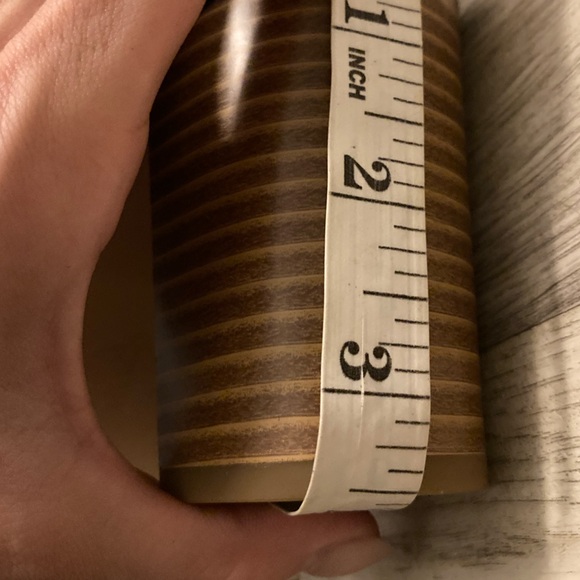 NIB C Wonder Slingback Tomato Red Wood Block Heels Leather Suede Fringe Sandal 8 - Picture 13 of 15